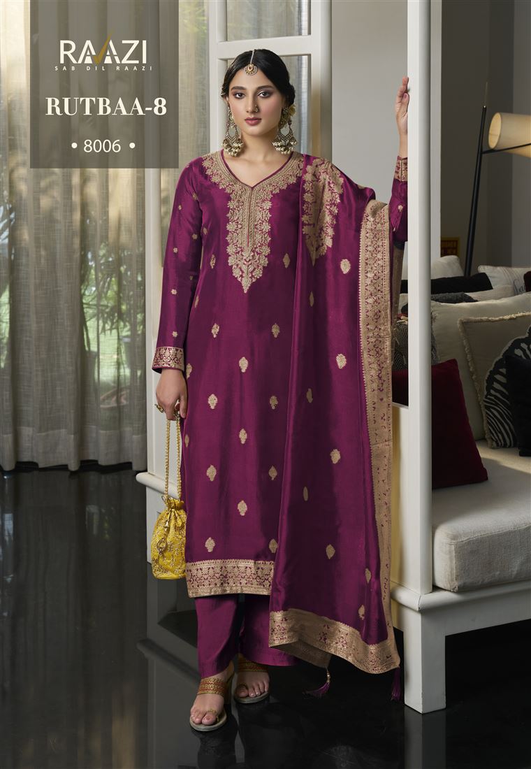 Beautiful Woven Designer Salwar Kameez For Girlish