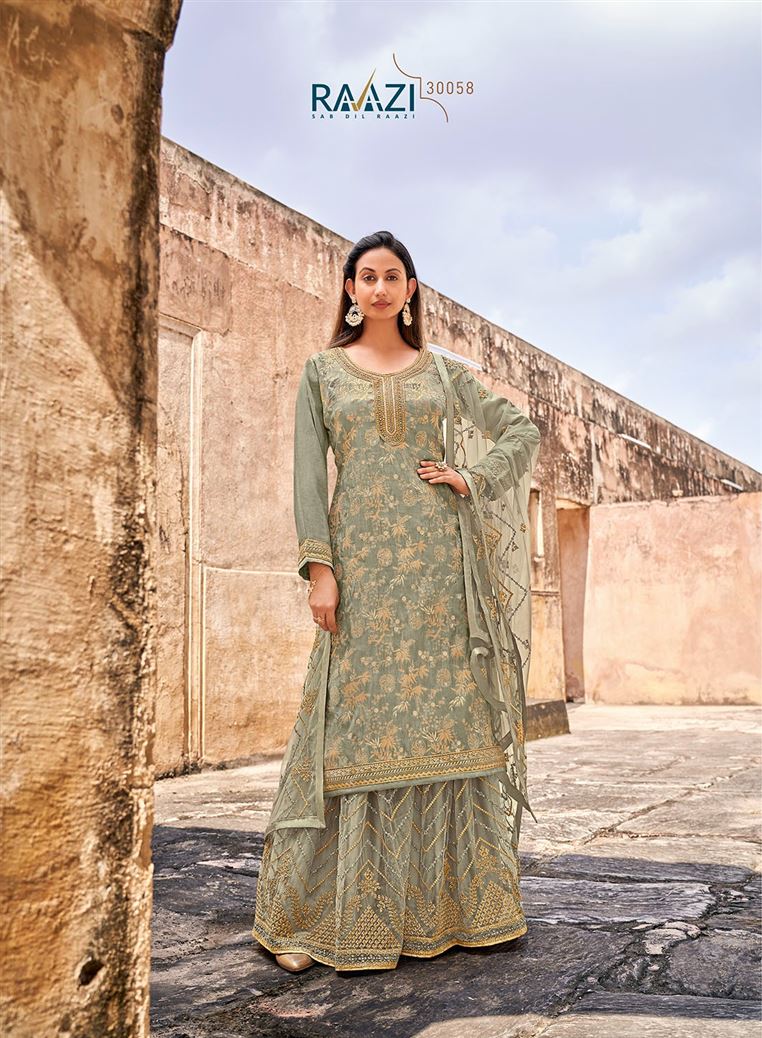 Elegant Pista Salwaar Suit