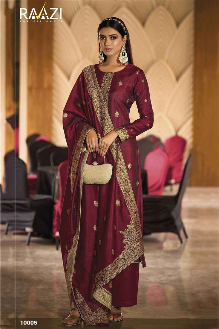 Maroon Colour Ethnic Wedding Collection Bangalori 