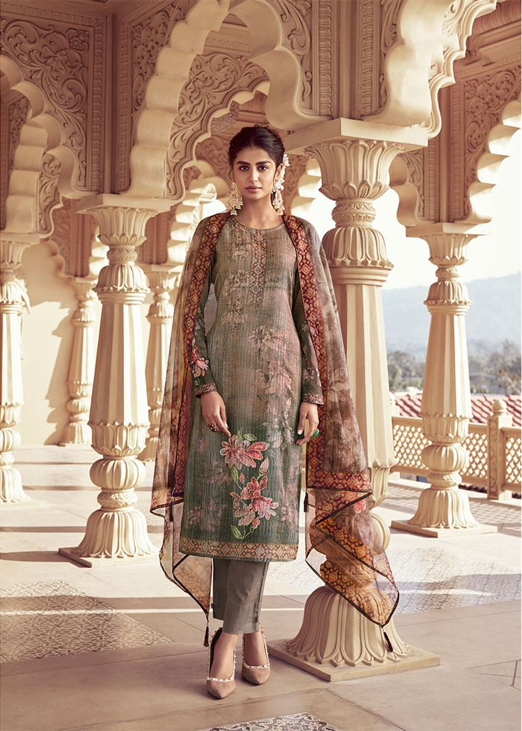 Smart Digital Print Party Salwaar Kameez