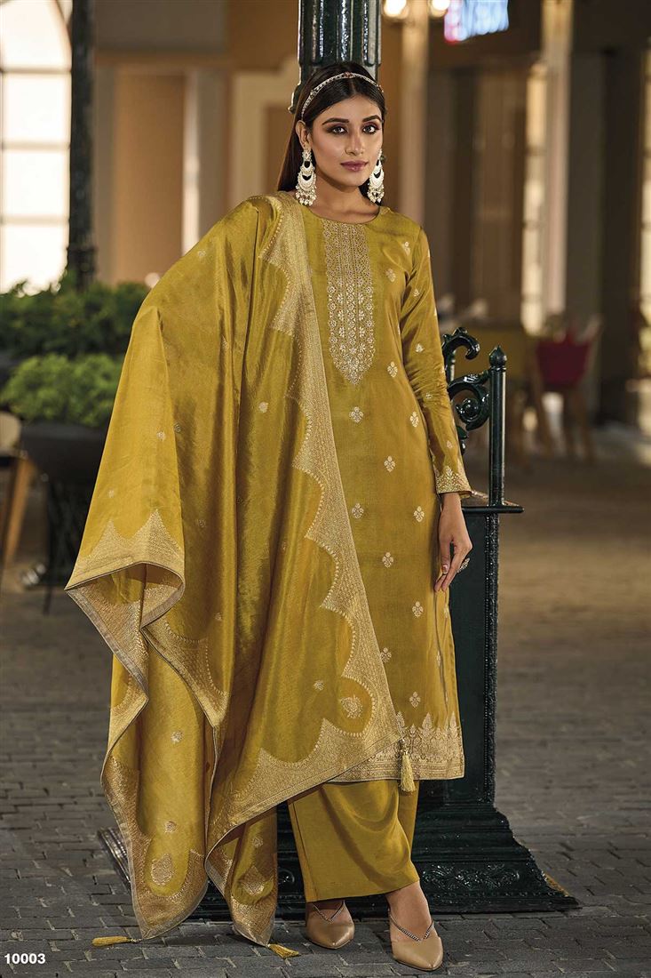 Yellow Colour Ethnic Wedding Collection Bangalori 