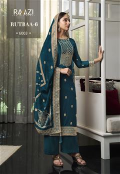 Beautiful Woven Designer Salwar Kameez For Girlish