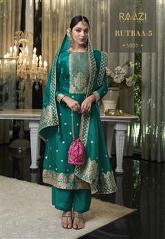 Elegant Mustard Colour Office Wear Salwaar Kameez 