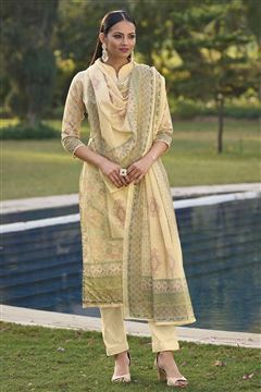 Pure Cotton Lemon Colour Fancy Dress