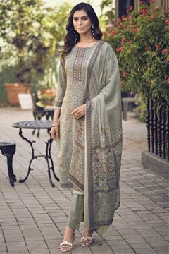 Summer Looks Great With This Grey Color Cotton Dre